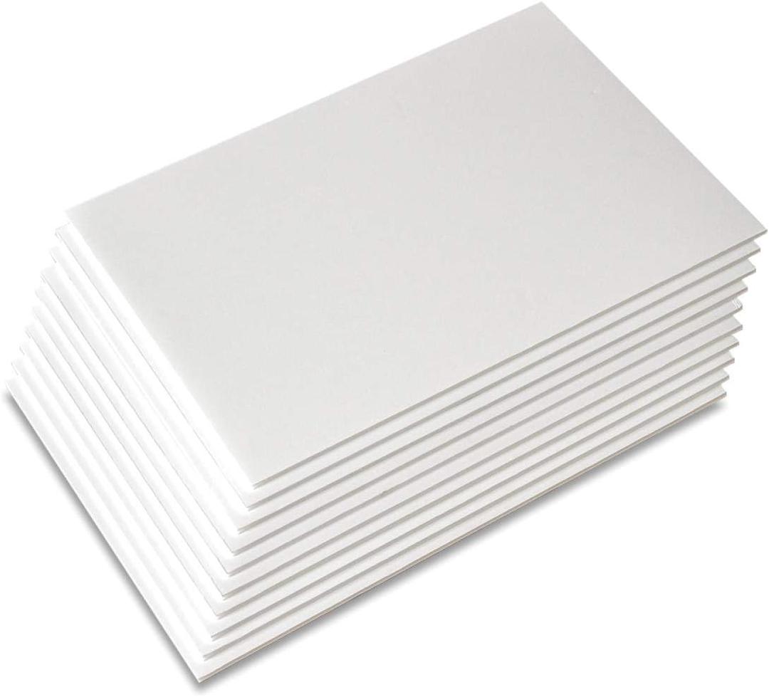 Union Premium Foam Board 30 x 40 x 3/16" 10-Pack : Matte Finish High-Density Professional Use, Perfect for Presentations, Signboards, Arts and Crafts, Framing, Display (White, 30x40)