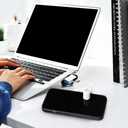 UKCOCO Auto Clicker for Phone Screen - Automatic Screen Clicker with Micro USB to USB Adapter Kit, Portable Gaming Accessory for Social Media Likes, Video Live Streaming & Tapping Games, White