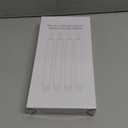 Set of 4 LED Christmas Candle Lights, Battery Operated Taper Candles for Advent Wreath, 3 Purple 1 Rose Flickering Wax Flameless Candles for Holiday School Church Celebration