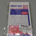 Rediform Employee Time Card, Weekly, Green Eye-Ease Paper, 4.25" x 7", 100 Cards Per Pad (4K409)