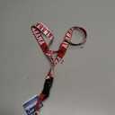 WinCraft Alabama Crimson Tide Premium Lanyard Key Chain, Roll Tide Edition