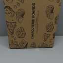 Charcuterie Board with Clear Lid, Travel Portable Cheese Board Charcuterie Boxes Cutting Boards for Kitchen, House Warming Gifts New Home, Gifts for Women (1 Compartments Black)