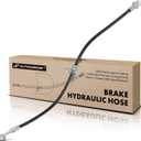 A-Premium Front Driver Brake Hydraulic Hose Compatible with Select Honda Models - Civic 2017 2018 2019 2020 2021 - Replace# 01465TGGA00