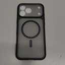 TOCOL for iPhone 17 Pro Max Phone Case, Compatible with Magsafe, Full Camera Protection, Built-in Magnetic Ring, Translucent Matte for iPhone 17 Pro Max Case 6.9 inch (Black)