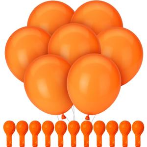 Mr. Pen- Balloons, 12 Inch, 54 Pack, Orange, Party Balloons