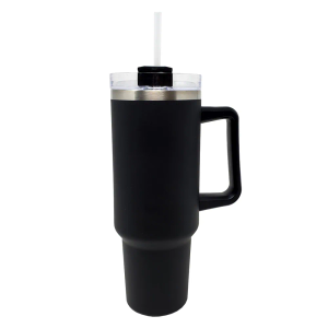 Vessel Stainless Steel Tumbler with Handle - Black, 40 oz
