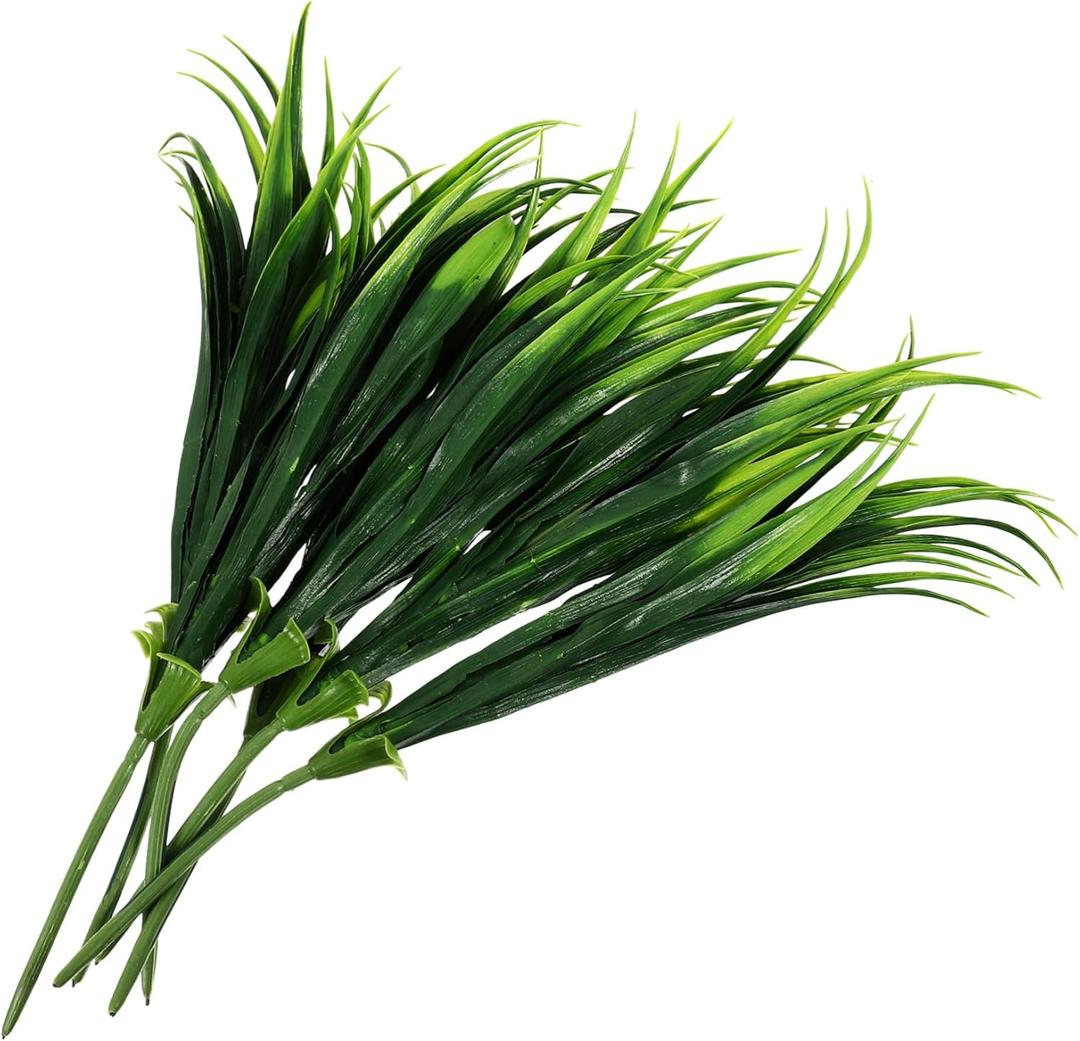 Alipis 6pcs Faux Plant Picks Decoration Artificial Greenery for Outdoor Garden and Porch Decor Realistic Fake Plants for Home Centerpieces and Bouquets