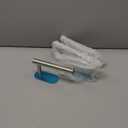 Adhesive Curtain Holdbacks - 4 Pack No Drill Tie Backs Hooks for Drapes, Damage-Free Wall Mounted Curtain Holders with Strong Adhesive (Silver)