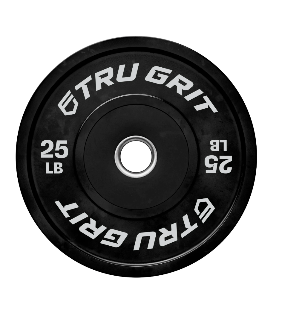 Tru Grit Fitness Olympic Bumper Plate 25 Lb