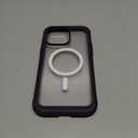 for iPhone 15 Pro Max Case, Camera Control, Compatible with MagSafe, Shockof Military-Grade tection, Magnetic Phone Case for iPhone, Classic Hybrid Case, Clear Black