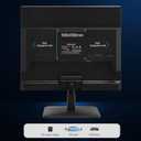 17" Monitor 1280 X 1024 with 45% sRGB Color Correction and 5:4 Aspect Ratio, 75 Hz, VESA Mountable, LED Monitor for PC, Laptop and Computer VGA, HDMI, TN Panel