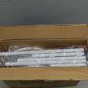 iDavosic.ly 7 Tier Large Plant Stand Indoor, 10 Inch Wide Tall Corner Metal Plant Stands Outdoor for Multiple Plants, Folding Tiered Flower Display Holder Rack Shelf, White