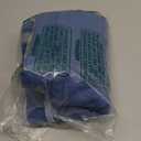 DII French Stripe Dining Table Collection Farmhouse Style Tablecloth, 70 Inches Round, Blue Chambray