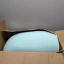 Serta ThermaGel Cooling, Pressure-Relieving Memory Foam Mattress Topper, 3 Inch, Twin Blue