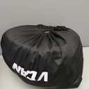 VCAN VX28 Full Face Modular Flip-Up Motorcycle Helmet DOT Approved, Coolmax Cheek Pad & OTG Ready (Medium, Matte Black Star Stripe Gold)