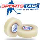 Sports Tape SportsTape Clear Hockey Tape - for Socks and Gear, Easy to Stretch and Tear (10 Pack), One Size