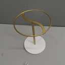 Dahey Metal Claw Clip Organizer Holder Stand Storage Display Hair Accessories Bedroom Bathroom College Dorm Room Decor for Women and Girls, Gold