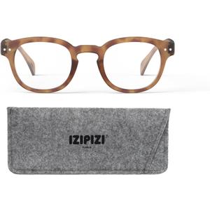 IZIPIZI READING #C Reading Glasses for Women and Men Square Glasses with Anti-Scratch Lenses, Lightweight Fashion Frame
