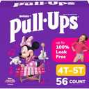 Pull-Ups Girls' Potty Training Pants, Size 4T-5T Training Underwear (38-50 lbs), 56 Count