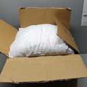 EDOW Throw Pillow Inserts, Set of 4 Lightweight Down Alternative Polyester Pillow, Couch Cushion, Sham Stuffer, Machine Washable. (White, 22x22)