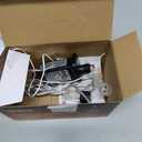 JMEXSUSS 66ft 200 LED White Christmas Lights Indoor Outdoor, Connectable String Twinkle Lights Outdoor Clear Wire Plug in for Bedroom House Fireplace Christmas Tree Decoration