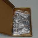 AUNHODU 2PCS Heavy Duty Bed Frame Brackets for Headboard and Footboard, Modi-Plate Frame Adapter/Connector for Bed Frame ModificatonNew Screw Upgrade