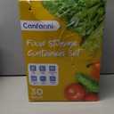 60 PCS Food Storage Containers with Lids Airtight, (30 Lids & 30 Containers) Leak proof Containers Set for Kitchen, Meal Prep, BPA-Free, PVC-Free Plastic, Microwave/Dishwasher Safe, Extra Labels & Pen