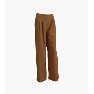 Women's Retro Solid Color All-Match Straight Wide-Leg Pants Spring Korean Style High-Waist Casual Trousers
Size Large
