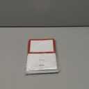 Hill Valley Greetings Classic Red Border Note Cards - 48 Folding Greeting Cards with Envelopes - Blank Inside