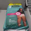 Depend Fresh Protection Adult Diapers, Incontinence & Postpartum Bladder Leak Underwear for Women, Disposable, Maximum, Large, Blush, 28 Count