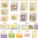 DIY Card Making Kit for Adults Cute cat-Themed & Thank You Cards with Envelopes for Birthdays, Weddings, Teachers, Parents, and Gift Giving (9 Sets)