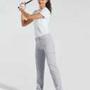 Willit Women's Golf Pants Hiking Cargo Pants Quick Dry Lightweight Outdoor Casual Pants Water Resistant