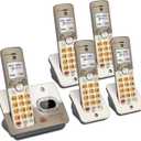 AT&T EL52513 5-Handset Cordless Phone with Answering System & XL Backlit Keys