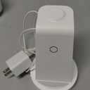 Anlmz 3 in 1 Charging Station for iPhone - Wireless Charger for Apple Products Multiple Devices - Charging Dock Stand for AirPods (for iPhone 17 16e 16 15 14 13 pro 12 11 X Max) (White)