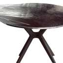 Round Clear Vinyl Fitted Tablecloth Waterproof Oil-Proof Heavy Duty Elasticized PVC Table Cover Elastic Edge Design Plastic Tablecloth, Indoor/Outdoor Use. (Fits 57" to 65" Diameter Tables)