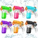 2 x Water Guns for Kids Adults, 6 Pack Squirt Guns Soaker Blaster 220CC Capacity Long Range Super Water Gun Pistols for Boys Girls Toddlers Swimming Pool Water Toys (6)