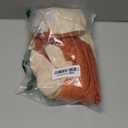 IN'VOLAND Plus Size Tops for Women Long Sleeve Shirts Crew Neck Casual Loose Tunic Blouse Fall and Winter (Size 4X, Orange)