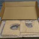 Beinilai Foldable Toilet Stool,7 Inches Poop Stool for Bathroom,Bamboo Toilet Stool Squat Adult,Potty Stool with Anti-Slip Strip