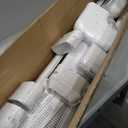 4'' 19.5 Ft Mini Split Line Cover Set, PVC & PP Pipe Covers for Mini Split Lines, Line Guard for Central AC, White Line Set Cover Kit