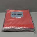 Zober Christmas Ornament Storage Box - Stores 64 Ornaments - Non-Woven, Tear- Proof Christmas Ornament Storage Containers - 3 Inch Cube Compartments - Red