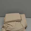 Bedsure 100% Washed Cotton Duvet Cover Queen Size - Bright White Minimalist Cotton Duvet Cover Linen Like for All Seasons - GentleSoft Plain Simple Bedding (Bright White, Queen, 90"x90")