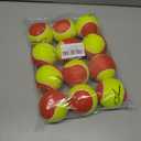 Tennis Balls, Low Pressureless Tennis Balls for Beginners, Made of Premium Durable Felt, Idea for Little Beginner Practice (36Ft (75% Slower Speeds))