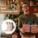 6 Pairs Cute Goose Bigfoot Embroidered Sock Gifts Women Novelty Funny Animal Crew Sock for Men Women Friends (One Size)