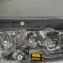 Universal TV Stand Legs for 35-75 Inch LCD/LED/OLED TVs, Tabletop TV Mount Base with 7 Height Levels, Heavy Duty Steel Frame TV Feet Holds up to 120lbs, Max VESA 800x400mm