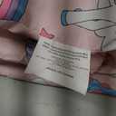 Pink Unicorn Toddler Bedding Set for Girls, 4 Piece Bed-in-a-Bag Toddler Comforter Sets, Super Soft and Comfortable Microfiber Todeeler Bed Set