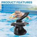 Key Cover and Handle Assembly SPX0740BA Compatible with Hayward Multiple-Port Valves Replace SP0740DE and S144T1540S