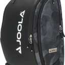 JOOLA Pickleball Bag - Vision II Deluxe Pickleball Backpack - Large Paddle Bag Fits 4 Pickle Ball Paddles & Gear - Includes Fence Hook, Extra Pockets, Ventilated Shoe Storage (Black)