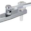 EZ-FLO Non-Metallic Kitchen Sink Faucet with 2 Handles, Chrome, 10122