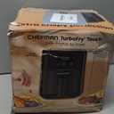 CHEFMAN 2 Qt Mini Air Fryer  Digital Space-Saving Compact Air Fryer with Nonstick and Dishwasher Safe Basket, Quick & Easy Meals in Minutes, Features Digital Timer and Shake Reminder  Black. Handle is broken