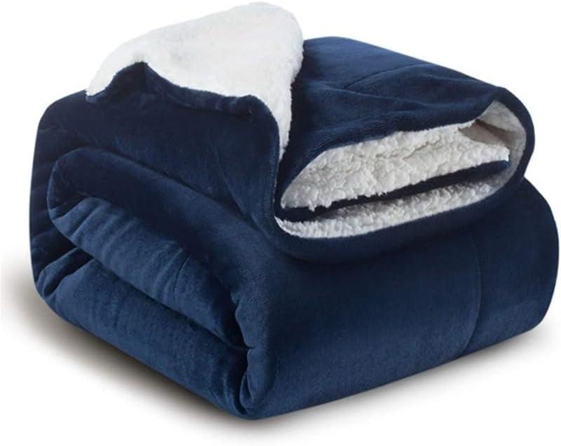 XMAYODS Faux Fur Twin Blanket – Fuzzy, Fluffy Soft and Thick Sherpa, Cozy Warm Decorative Gift, Twin/Queen Size Blankets for Couch, Sofa, Bed (Color : #2, Size : 70x100cm/28x39)